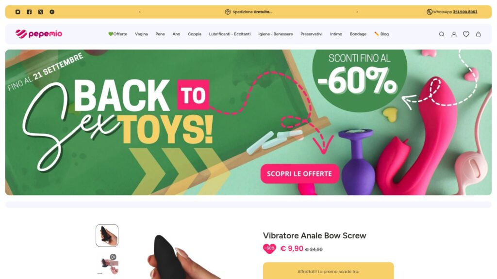 pepemio migliori sexy shop online