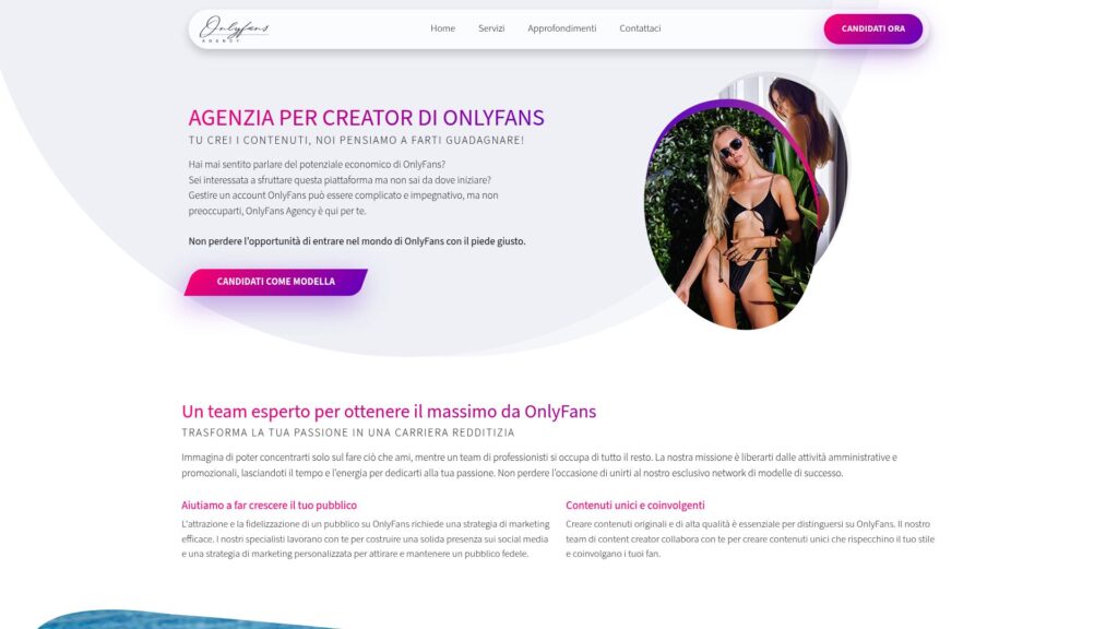 onlyfans agency agenzia onlyfans